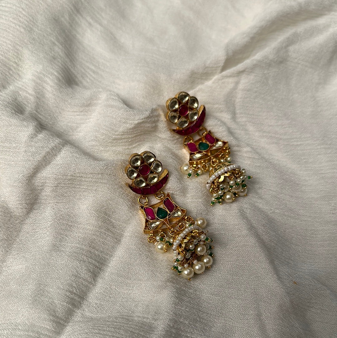 Meher Phool Earrings