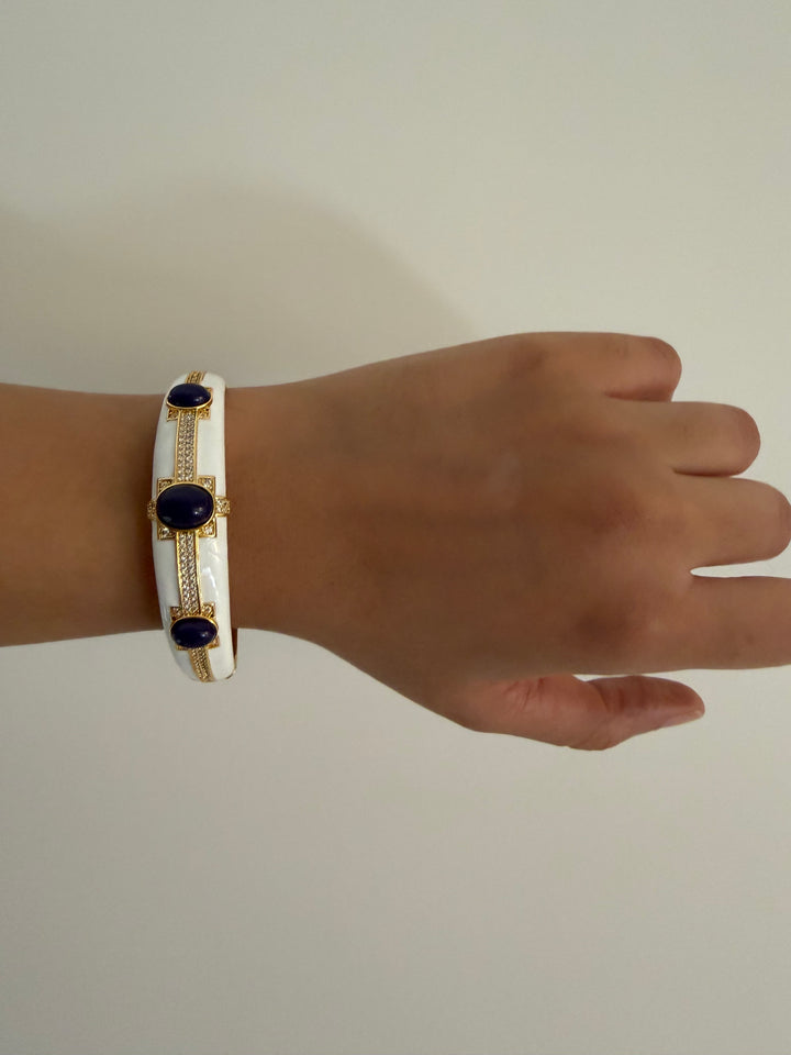 Riviera white bracelet