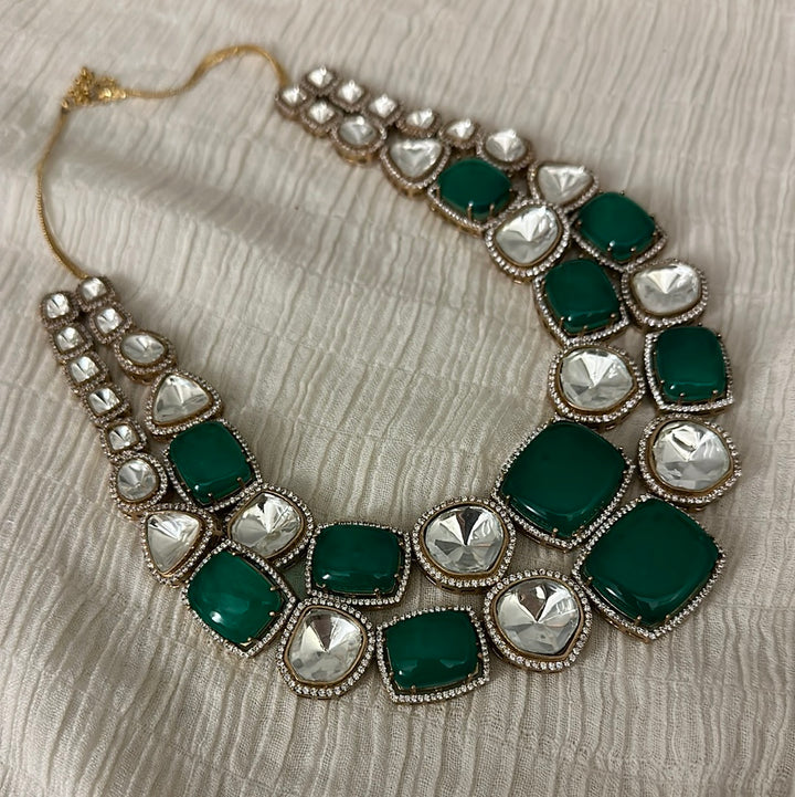 Victorian Green Necklace