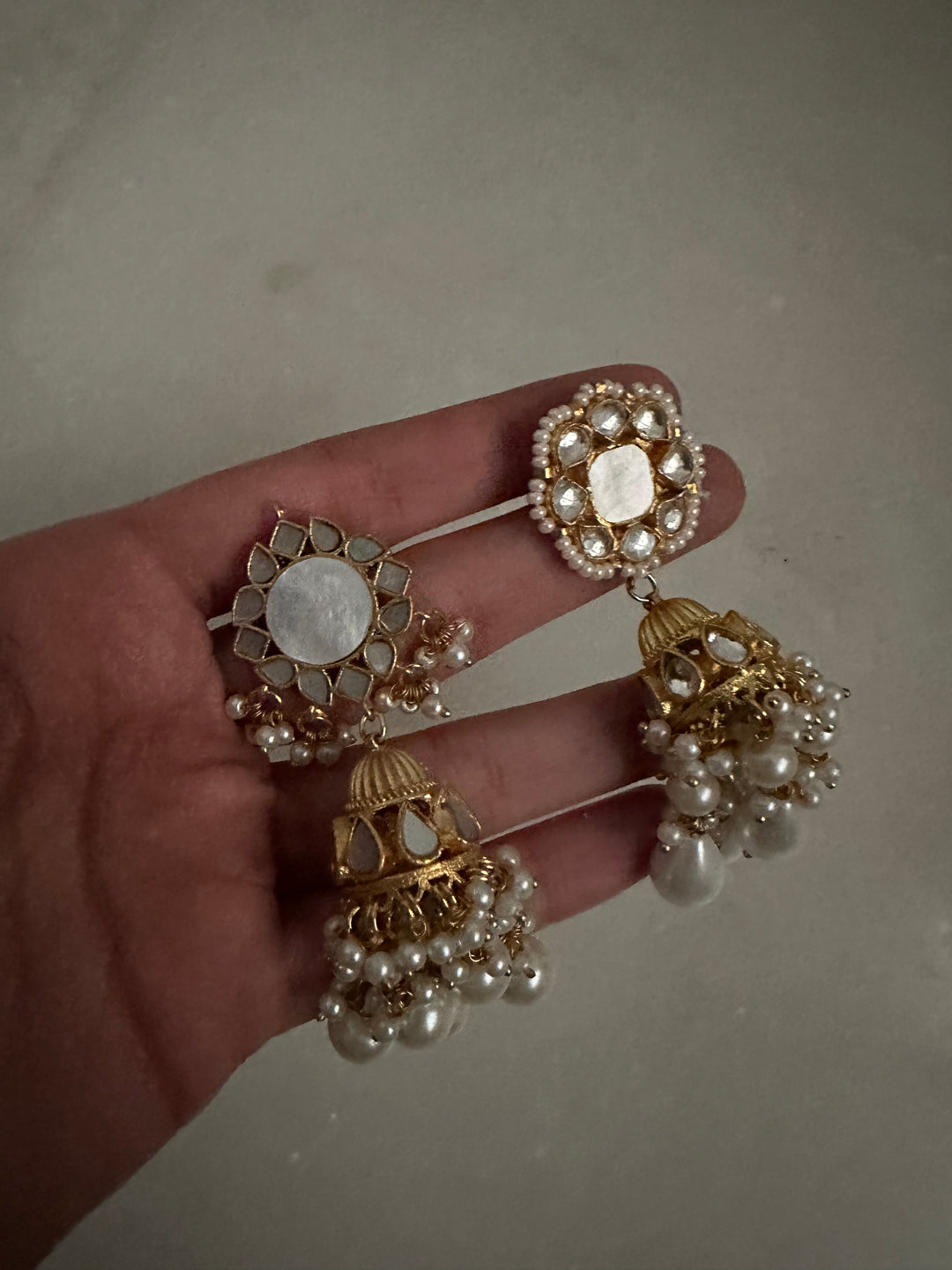 Amrita Milky Earrings