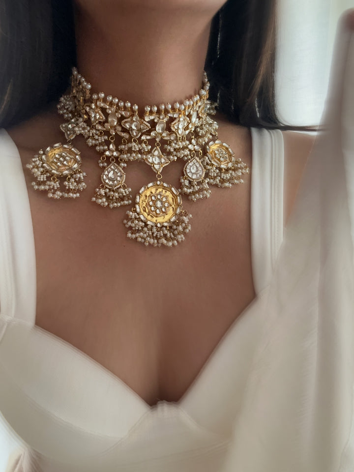 Cyprus bridal 2 necklace set MTO