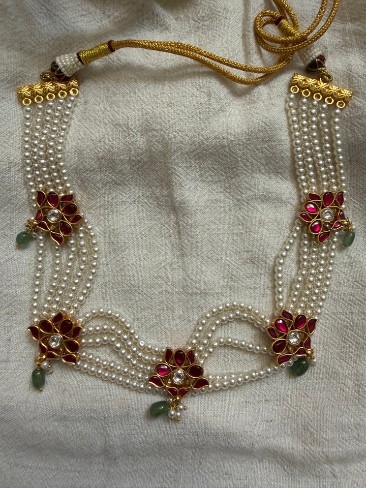 Kamal pearl necklace set