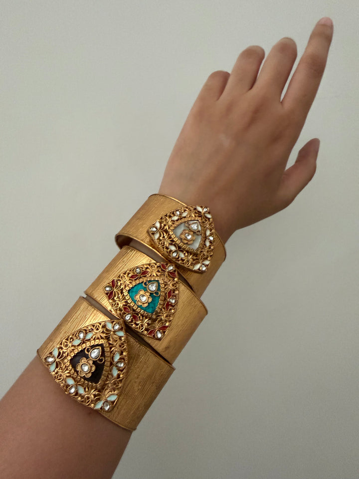 Jose triangle cuff bracelet
