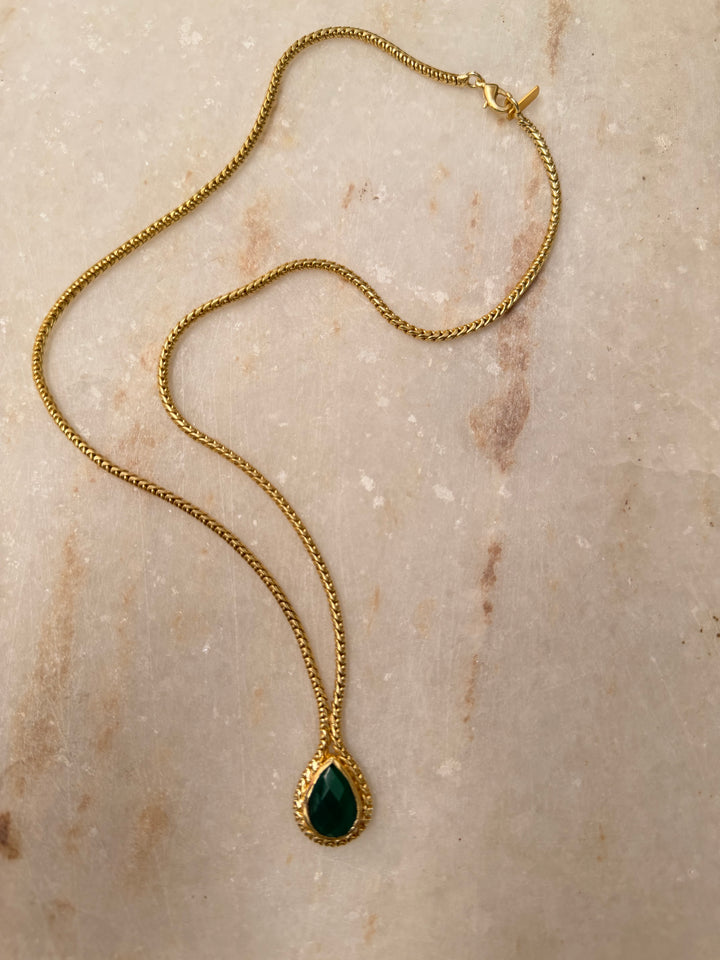 Muse tear drop necklace