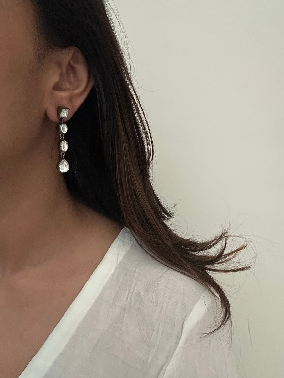 Classic oxi drop earrings