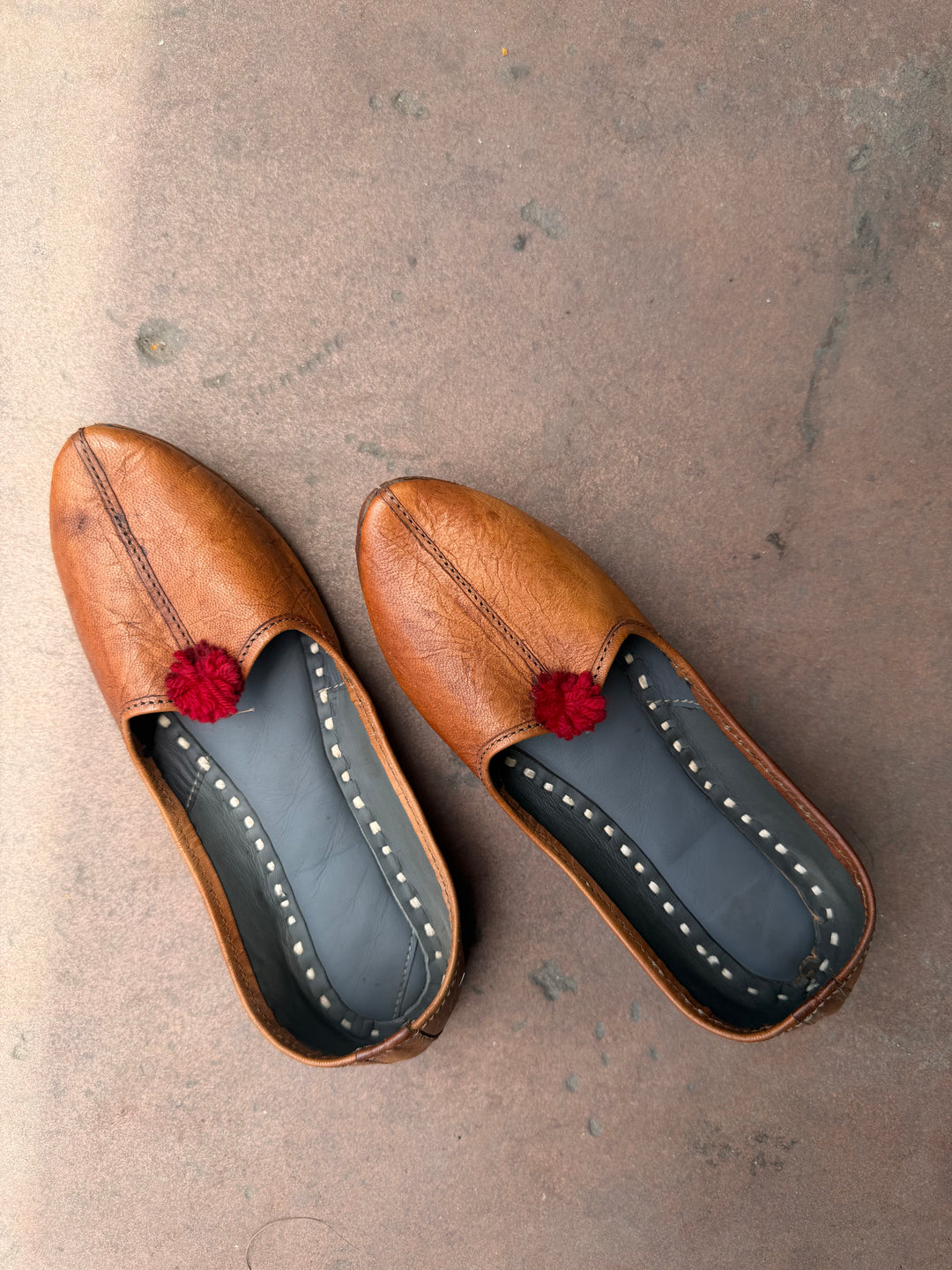 Phool leather flat shoe