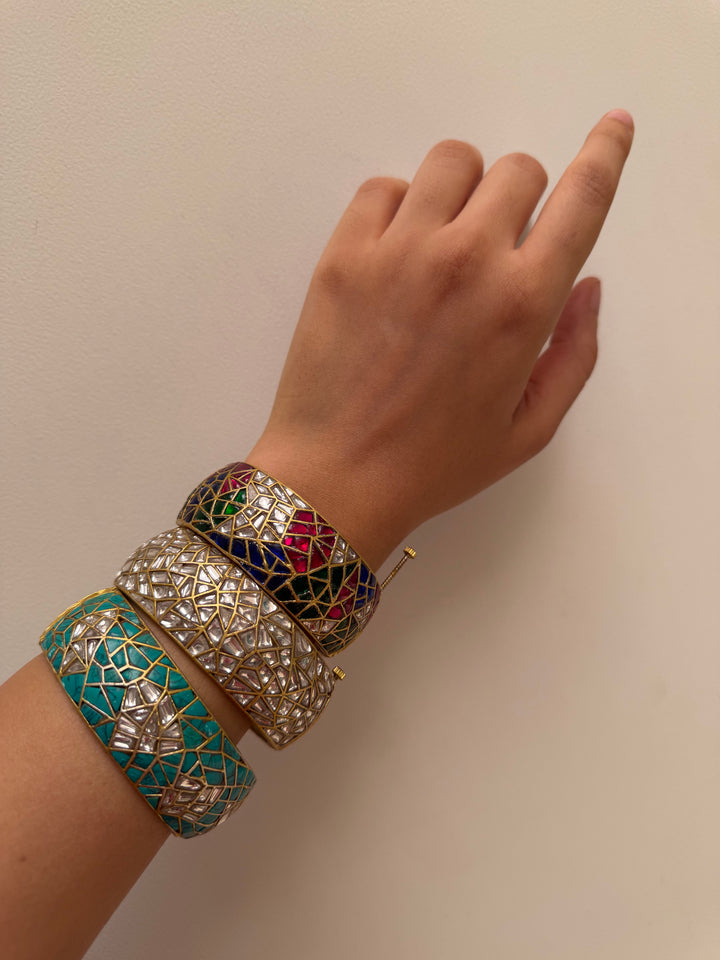 Sheesh mahal bangle bracelet