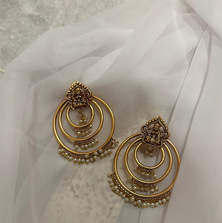 Temple Hoop Earrings