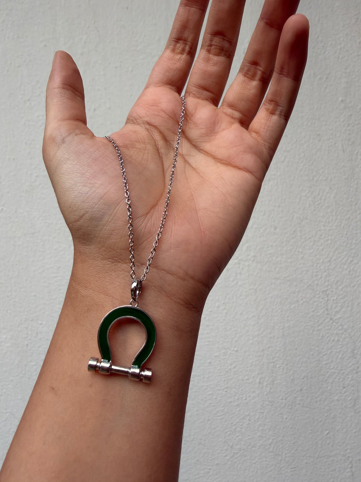 Horse shoe necklace
