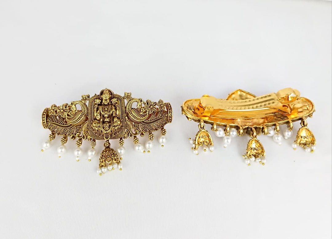 Temple hair clip