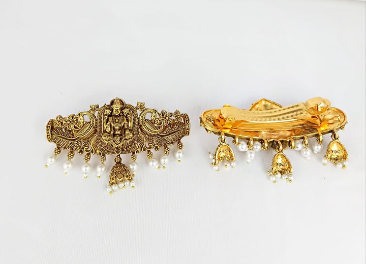 Temple hair clip