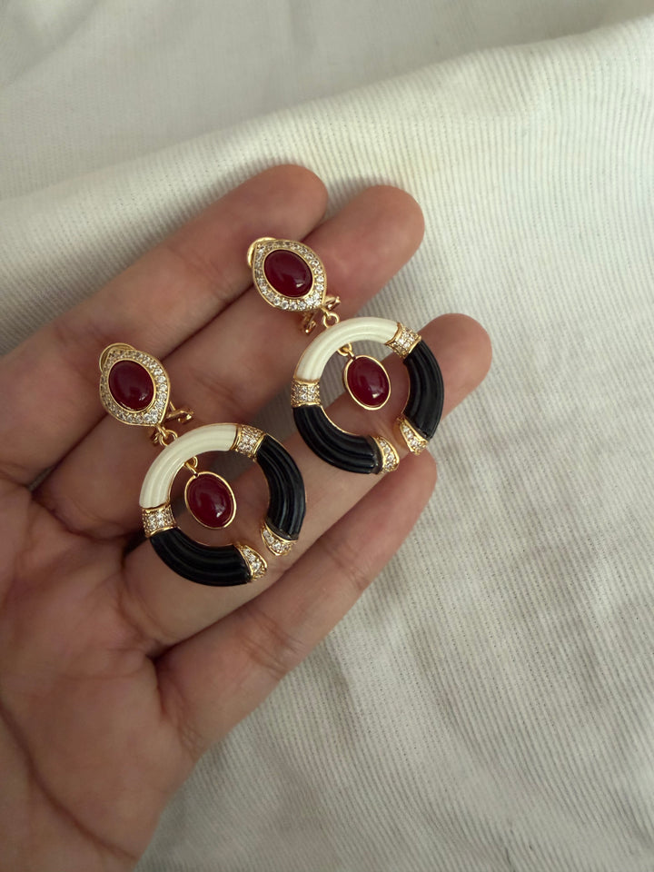 Riviera art earrings
