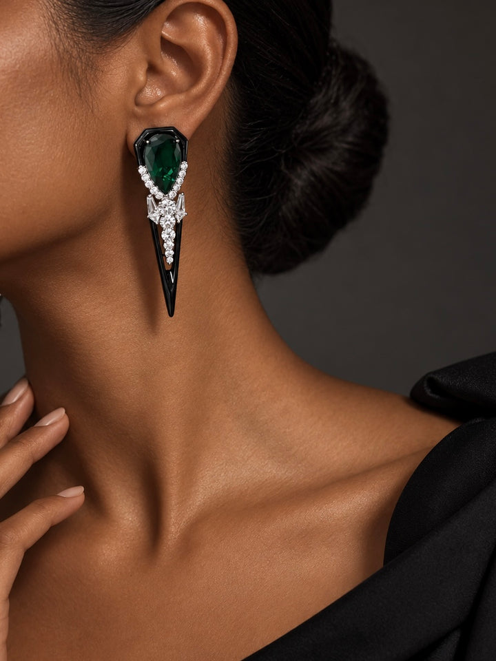 Vector core earrings
