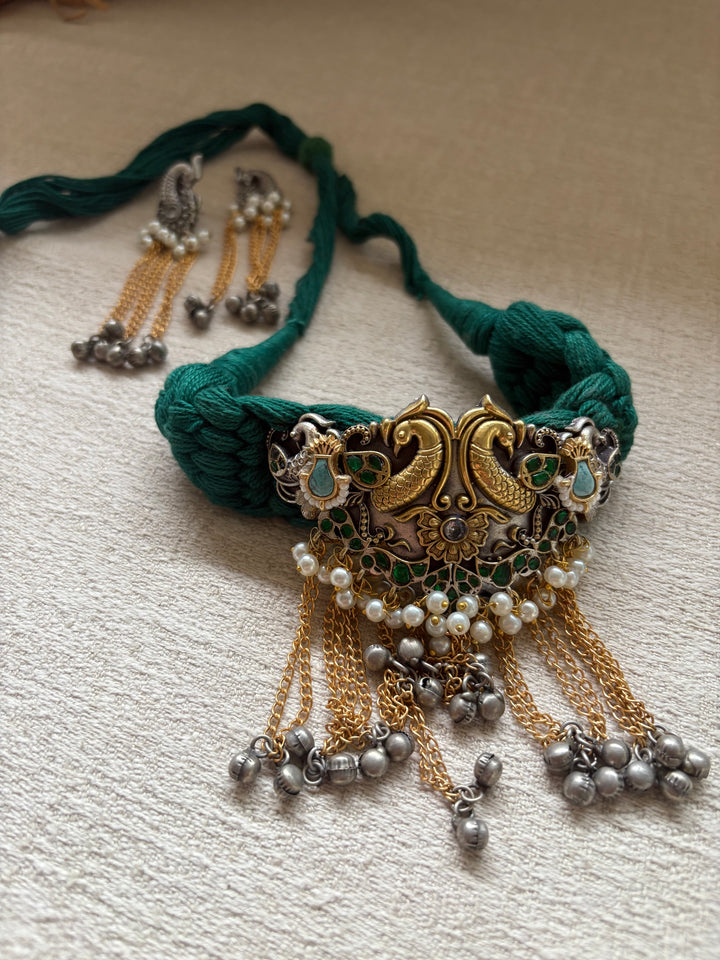 Peacock Necklace Set