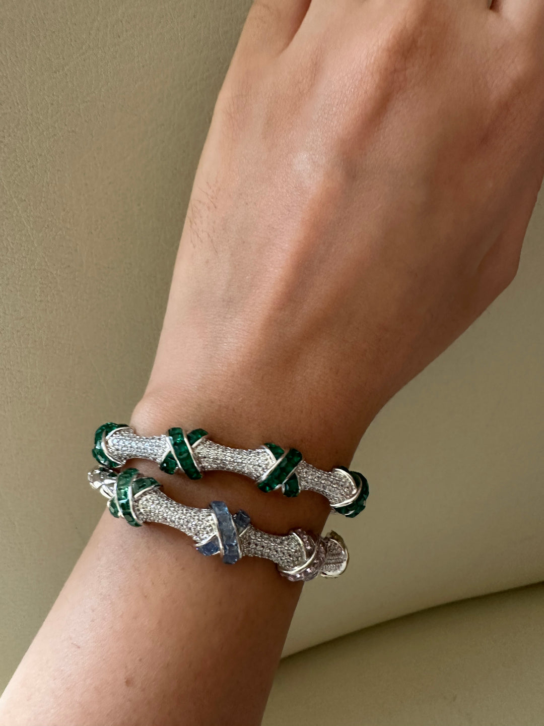 Criss cross bracelet