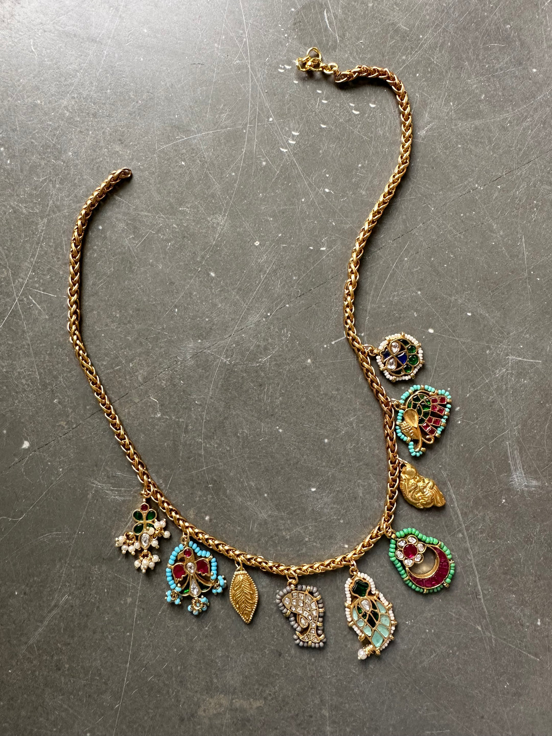 Tanjore E Khas Necklace