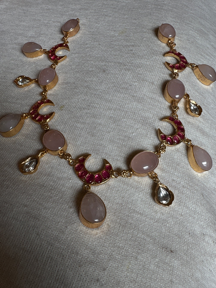 Chand prehnite necklace