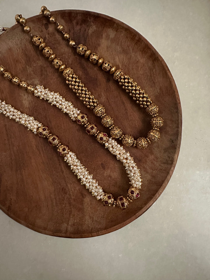 Motijad mala necklace set