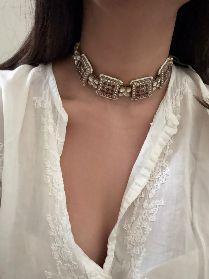 Siqa Choker Necklace Set