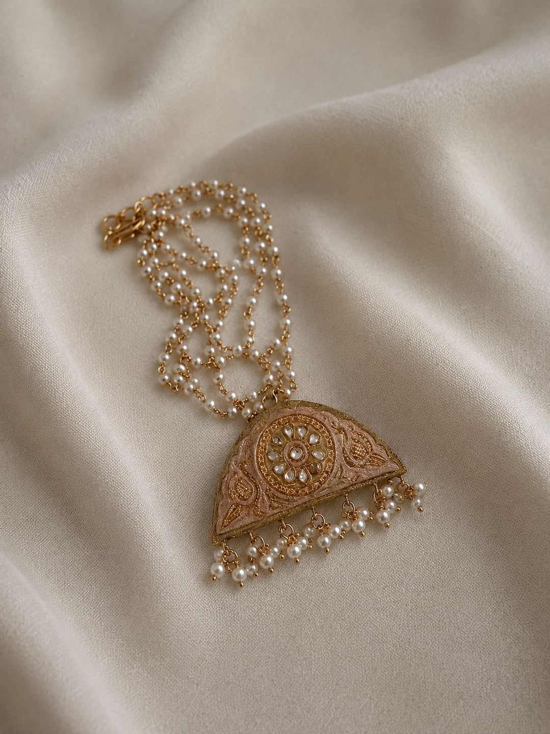 Antique kutch necklacw