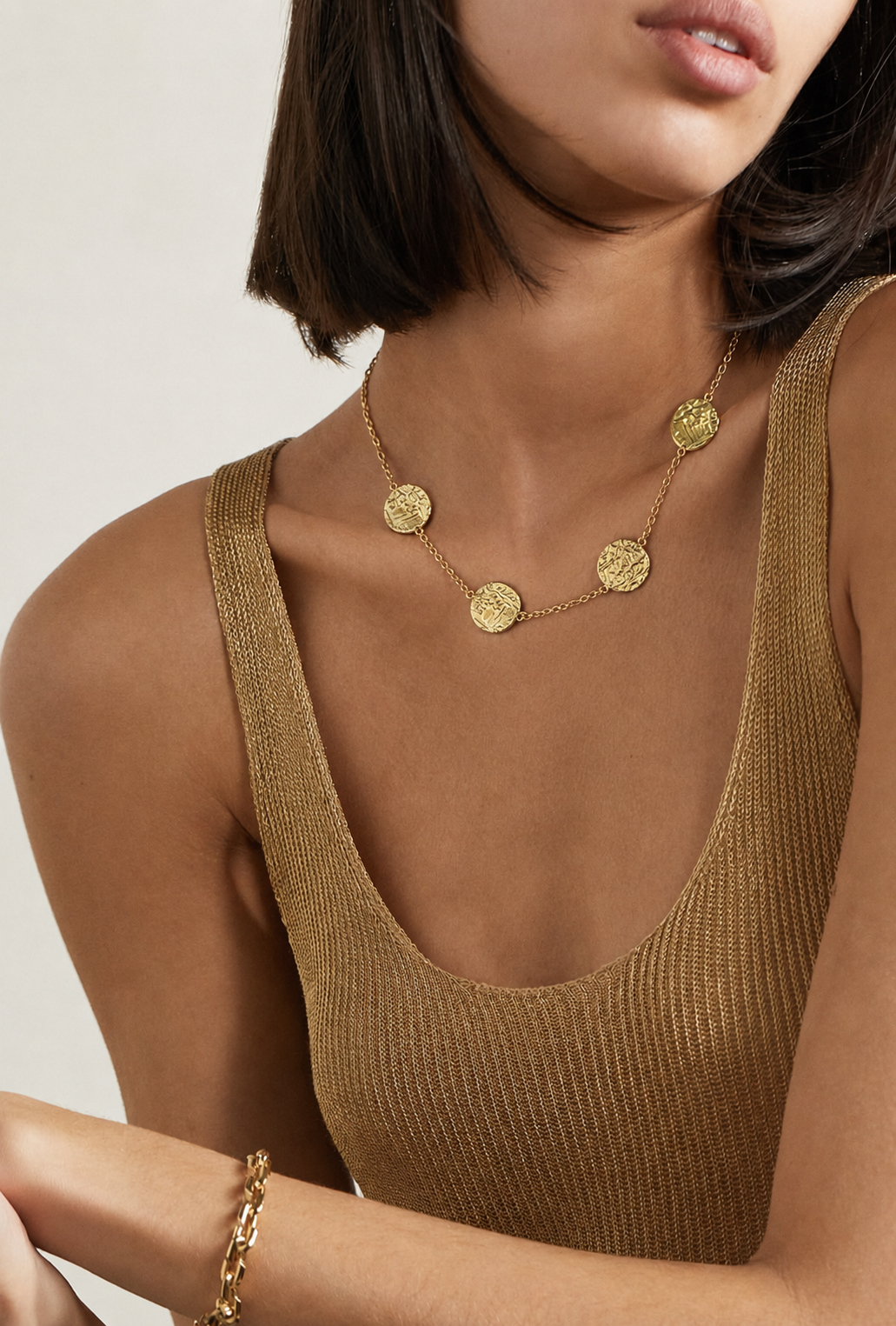 Asharfi heirloom necklace