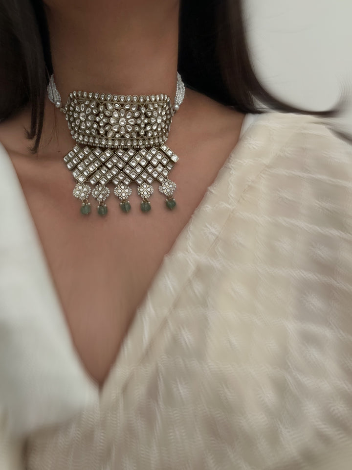 Pritha aad necklace set