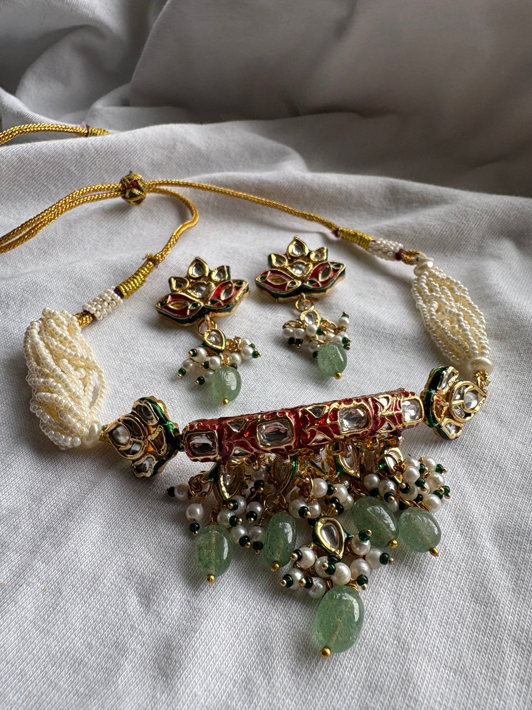 Lamaal Choker Necklace Set