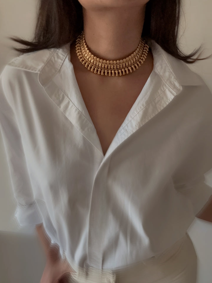 Koka linear necklace set