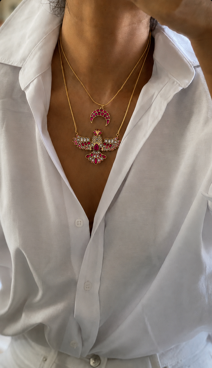 Alina eagle power necklace