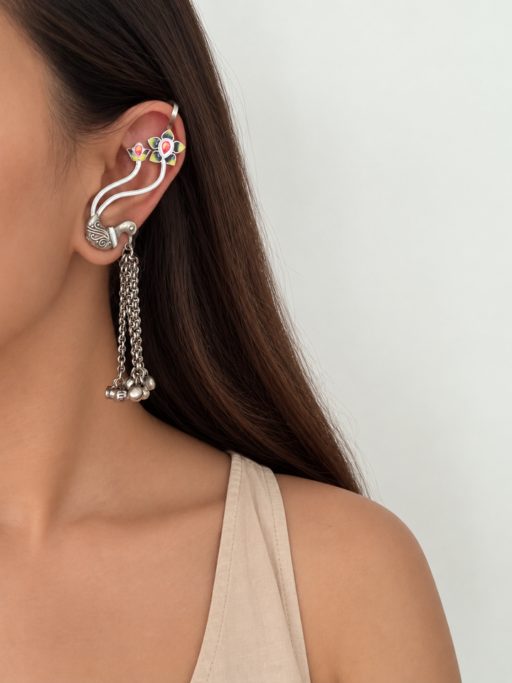 Kanchi 8 Cuff Earrings