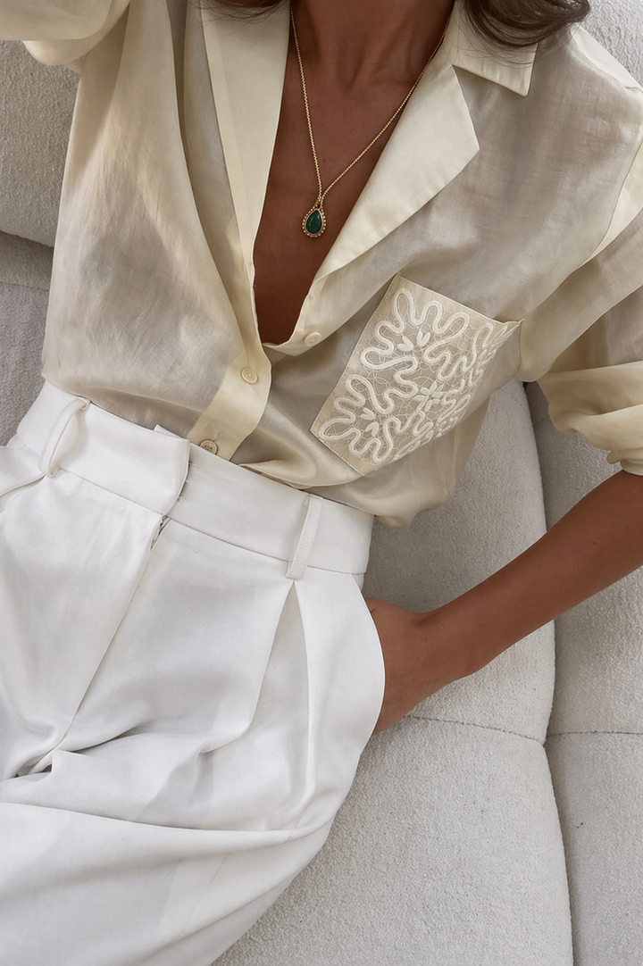 Muse tear drop necklace