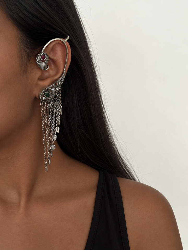 Kanchi 6 Cuff Earrings