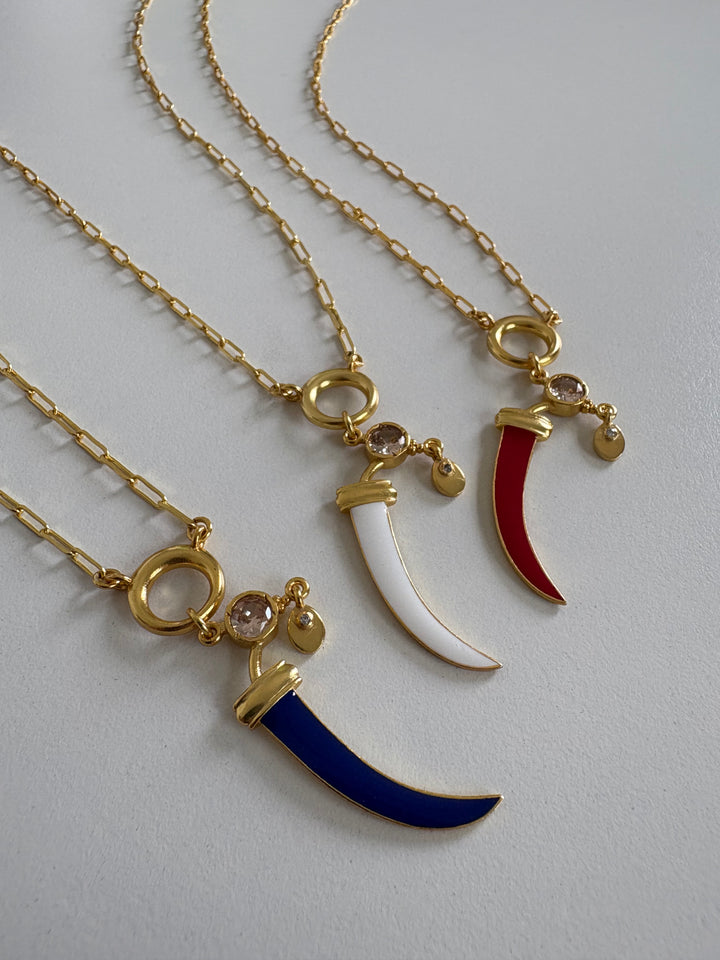 Talisman fang necklace
