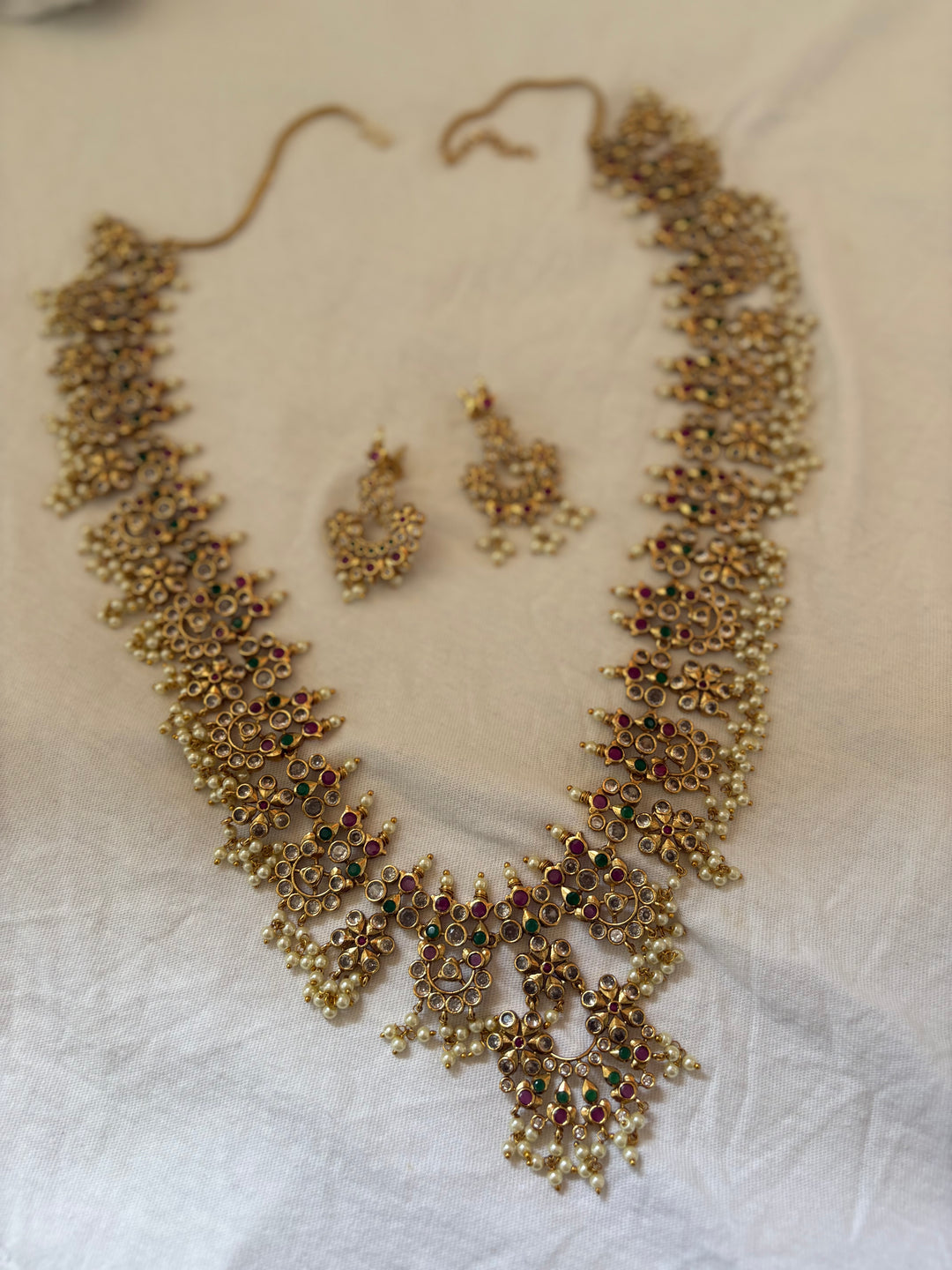 Paachi guttapusalu necklace