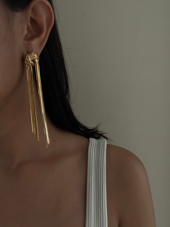 Gold Rain Earrings