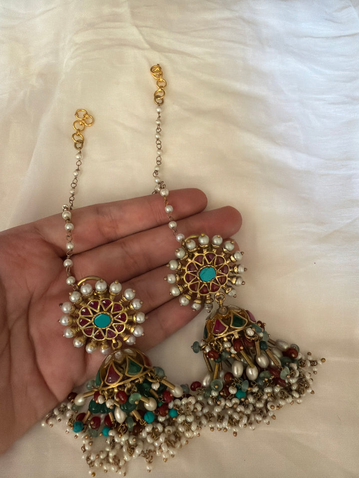 Midas 4 jhumki earrings