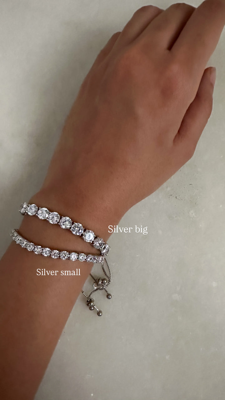 diamonde drawstring bracelet