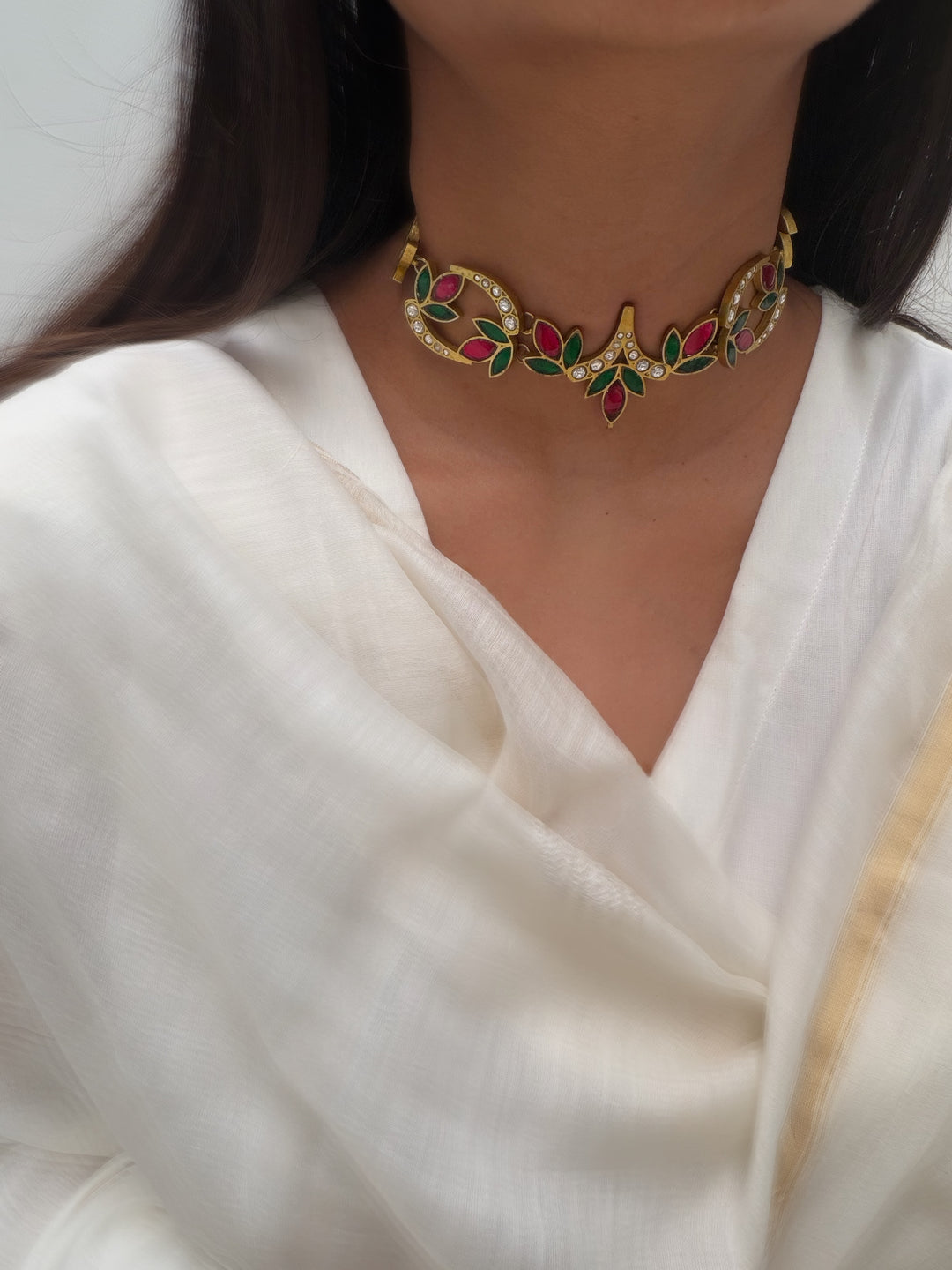 Kiara cherry necklace set