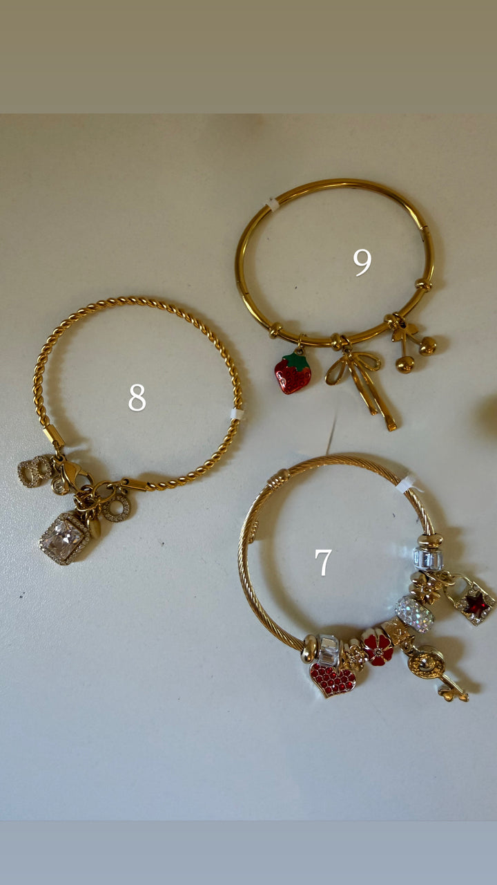 Mediterranean charm bracelet