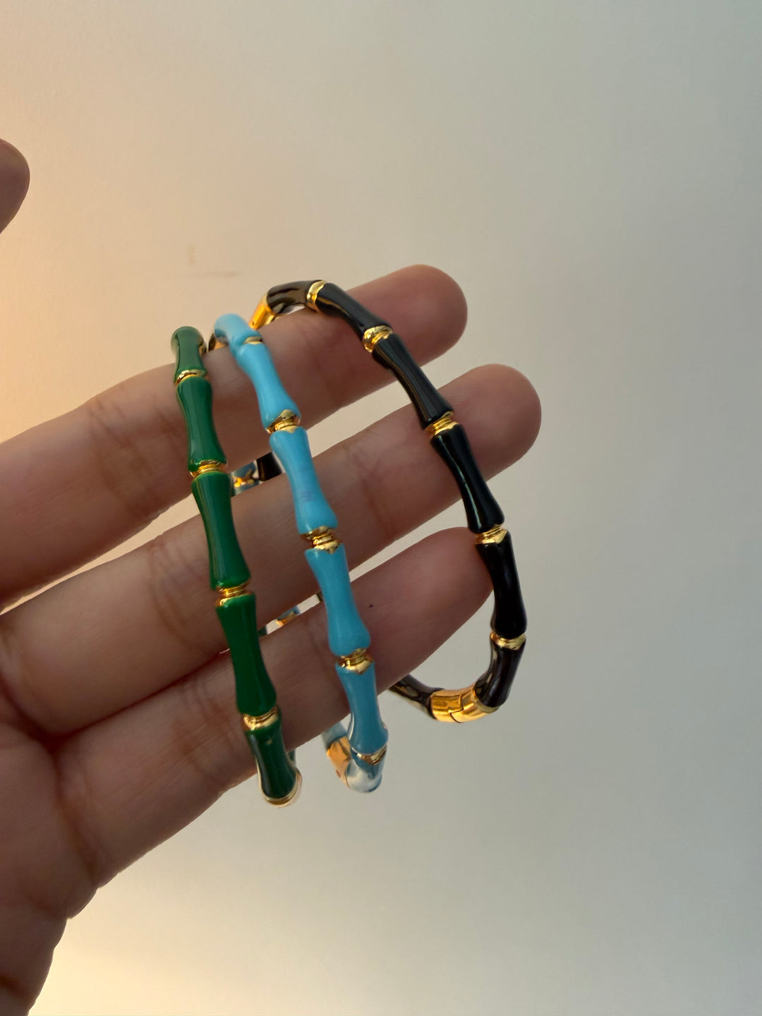Bamboo pop bracelet