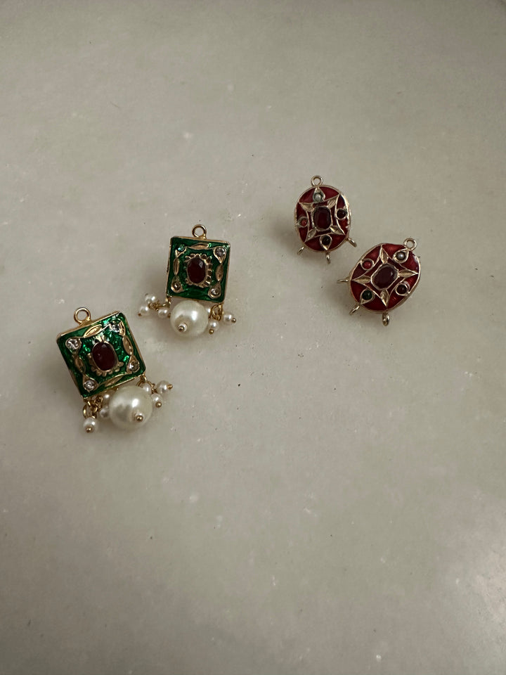 Jaipur Meena Earrings