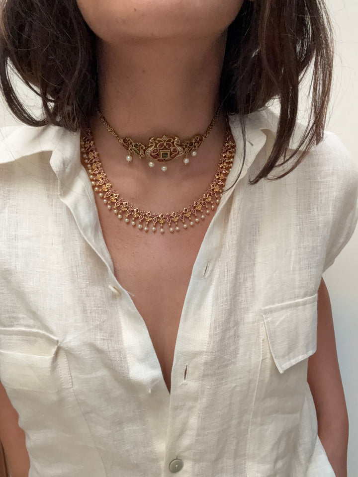 Serpa Choker Necklace Set