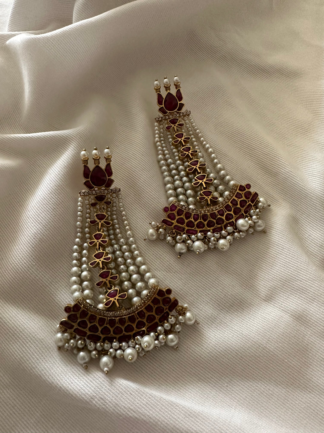 Sawai Lotus Earrings