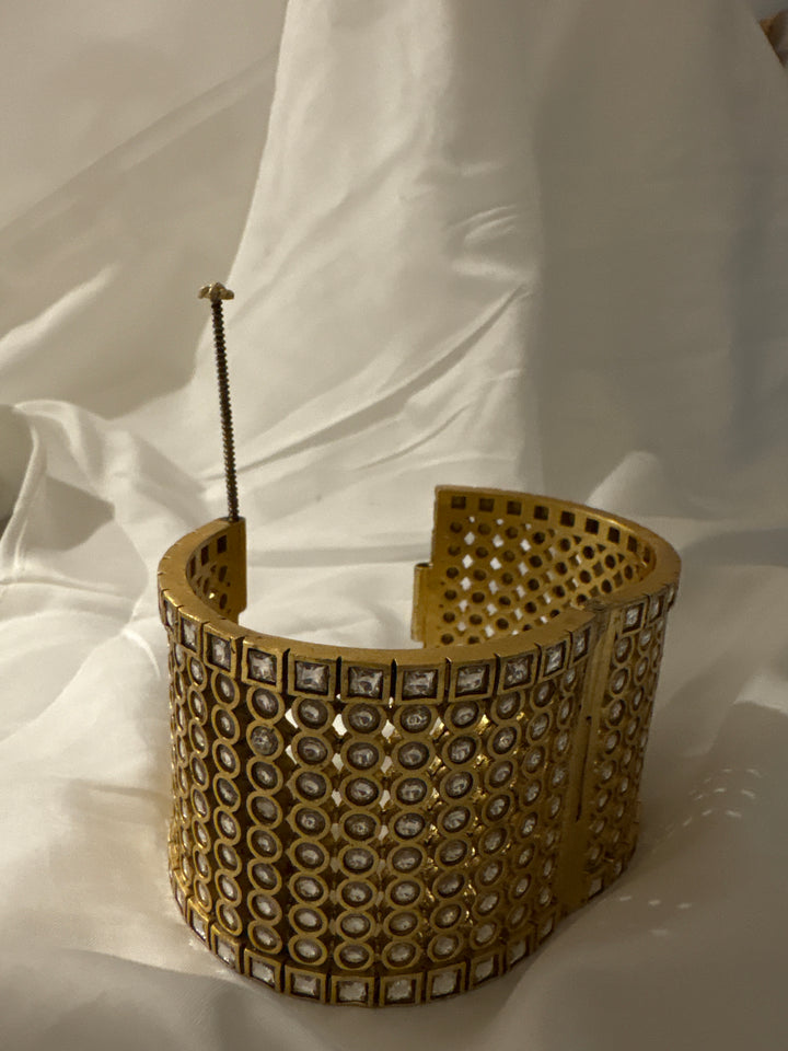 Diamonte cuff bracelet