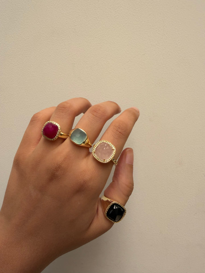 Gemstone goodness ring