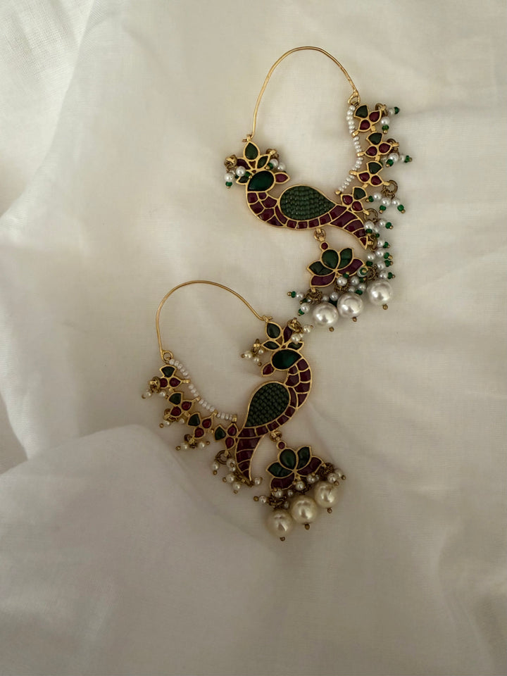 Midas 13 nath earrings
