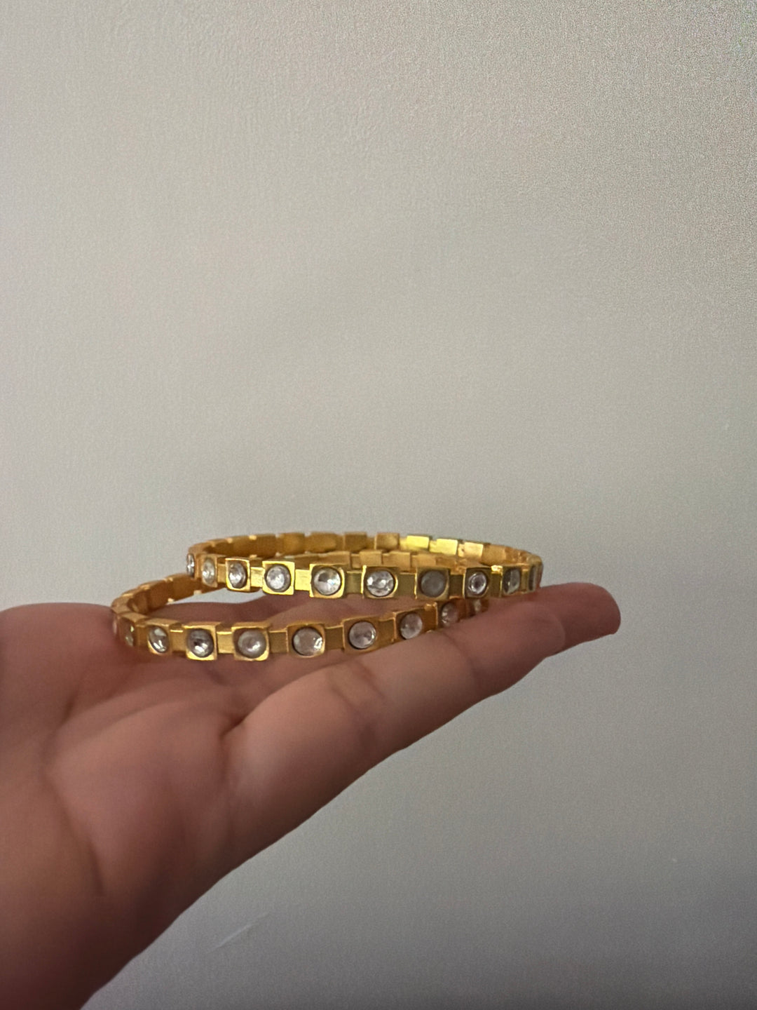 Sundrop pair of bangle bracelet