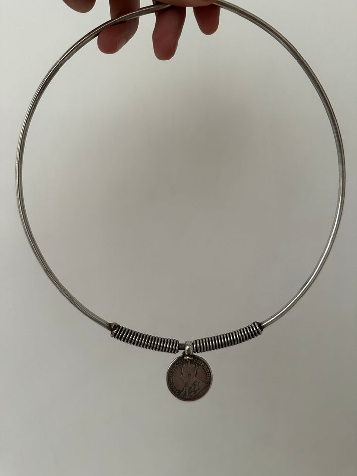 Manan tribe coin hasli necklace