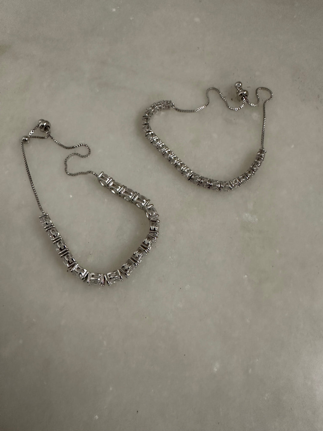 diamonde drawstring bracelet