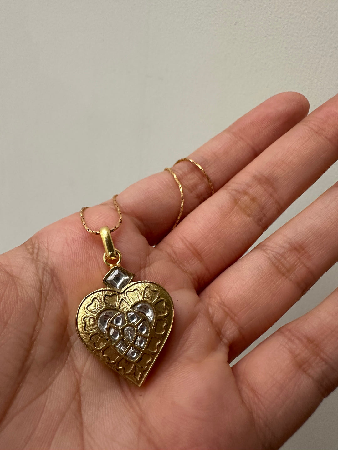 Mughal lotus necklace